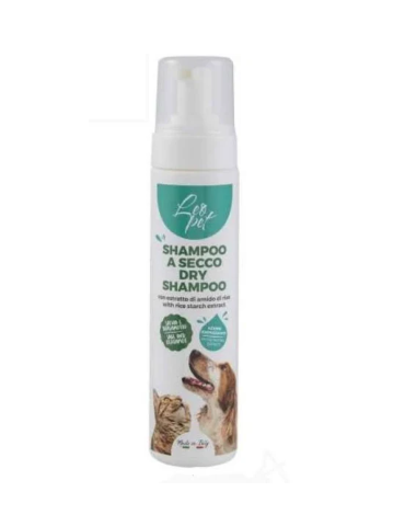 Shampoo a Secco Leopet per Cani e Gatti 200ml