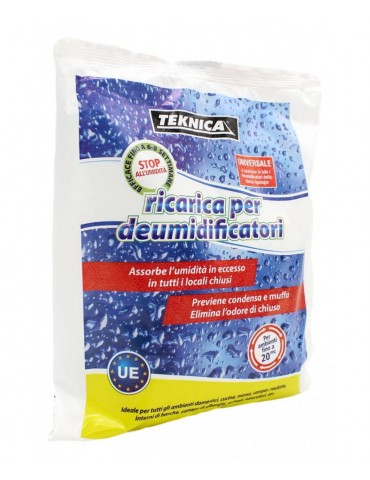 Teknica Ricarica Universale Per Deumidificatore 450gr