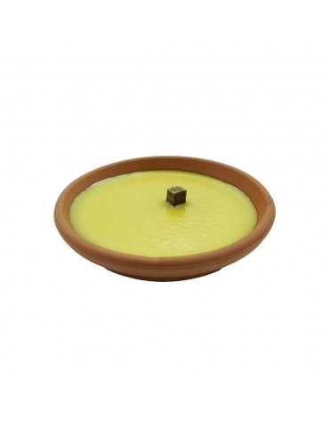 Fiaccola alla Citronella In Terracotta