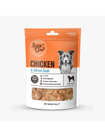 Jerky Time Snack per Cani Pollo e Salmone Sushi 80 g